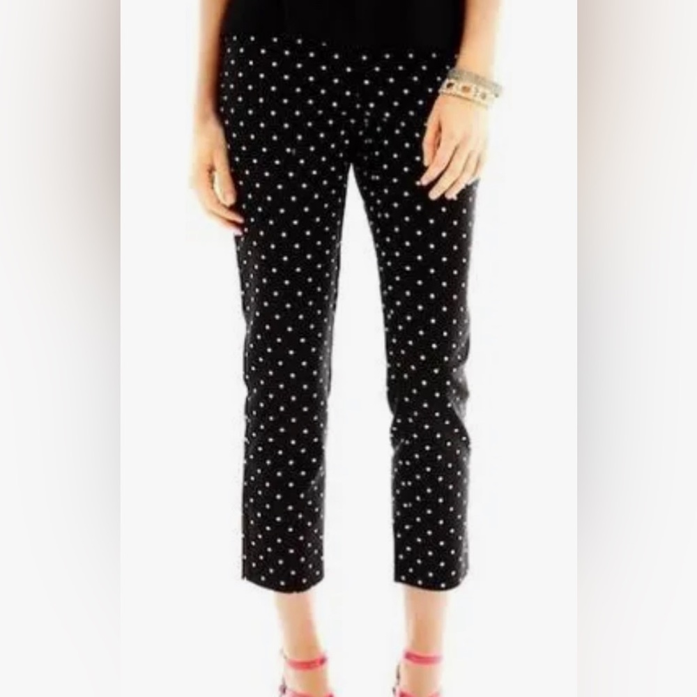 Liz Claiborne polka dot pants